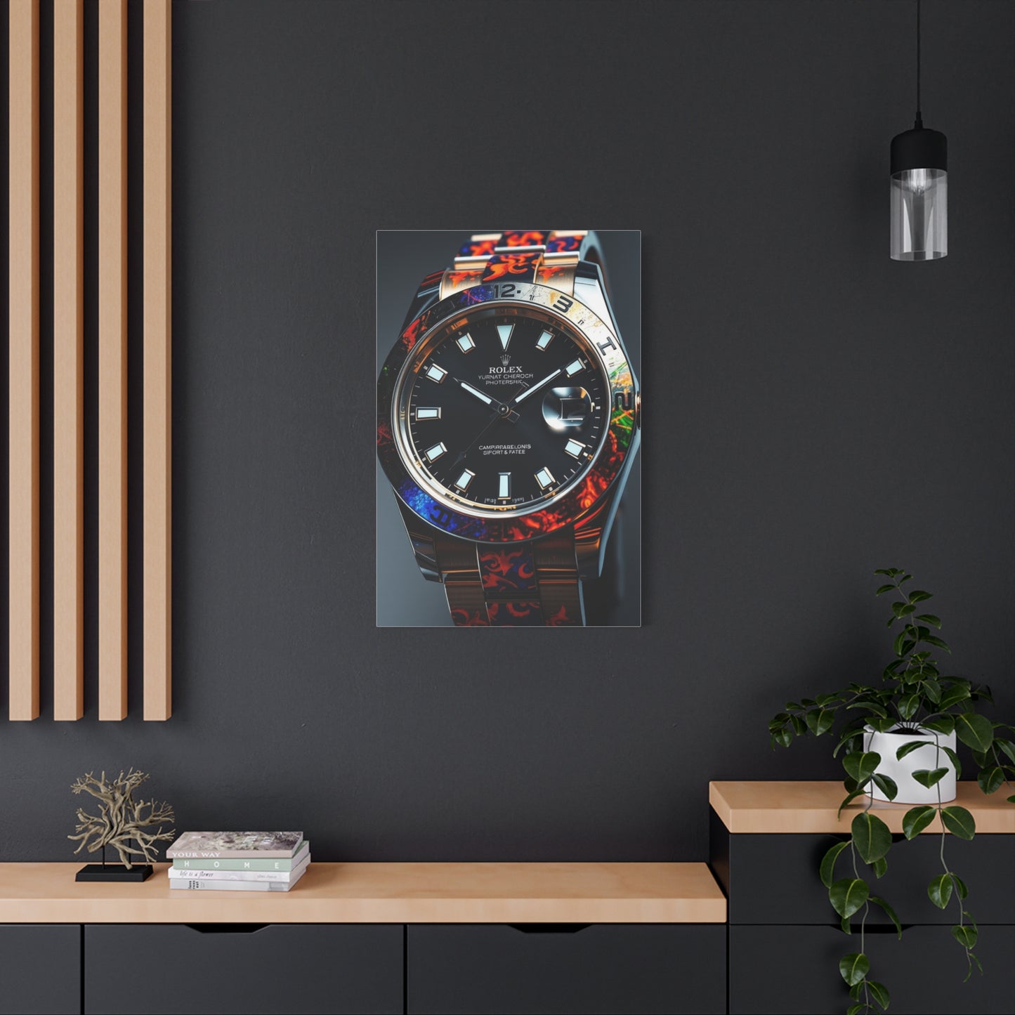 Opulent Chronos Art Wall Art & Canvas Print