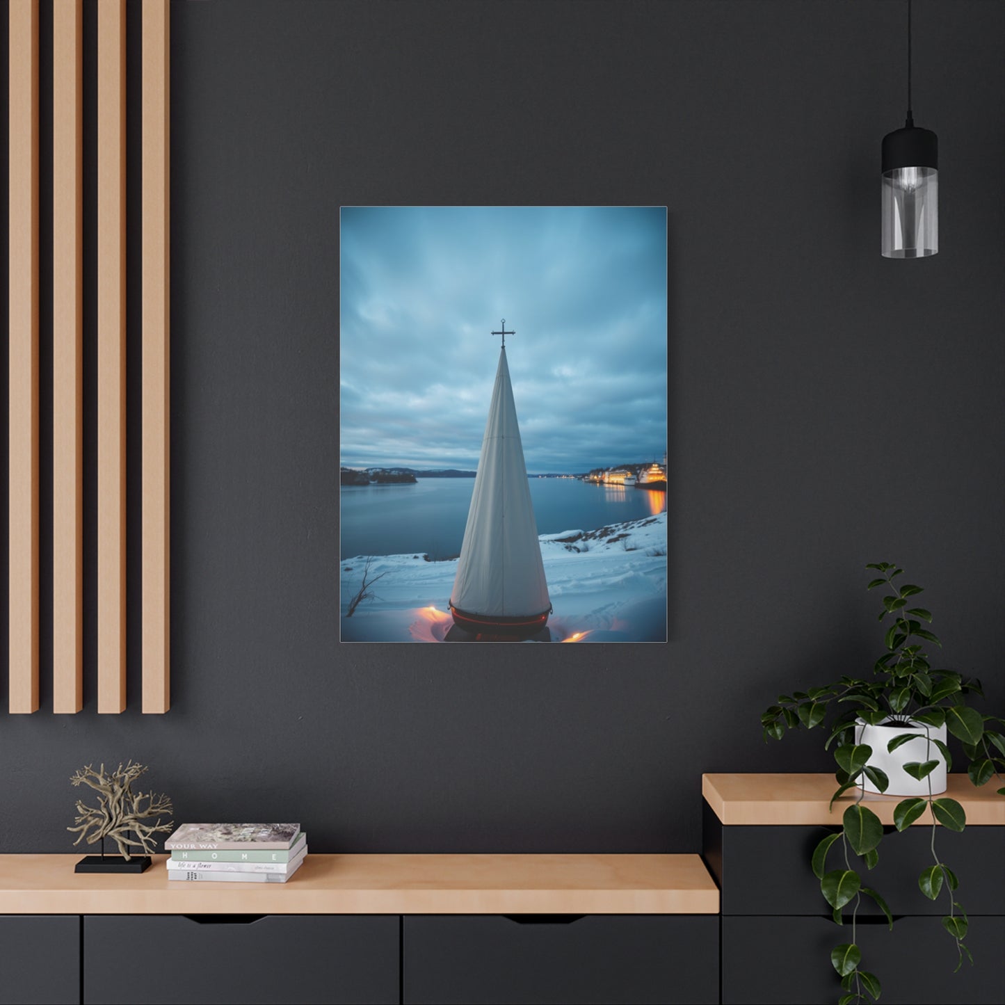 Arctic Tranquility Canvas Wall Art & Canvas Print