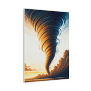 Golden Hour Tornado Landscape Wall Art & Canvas Prints