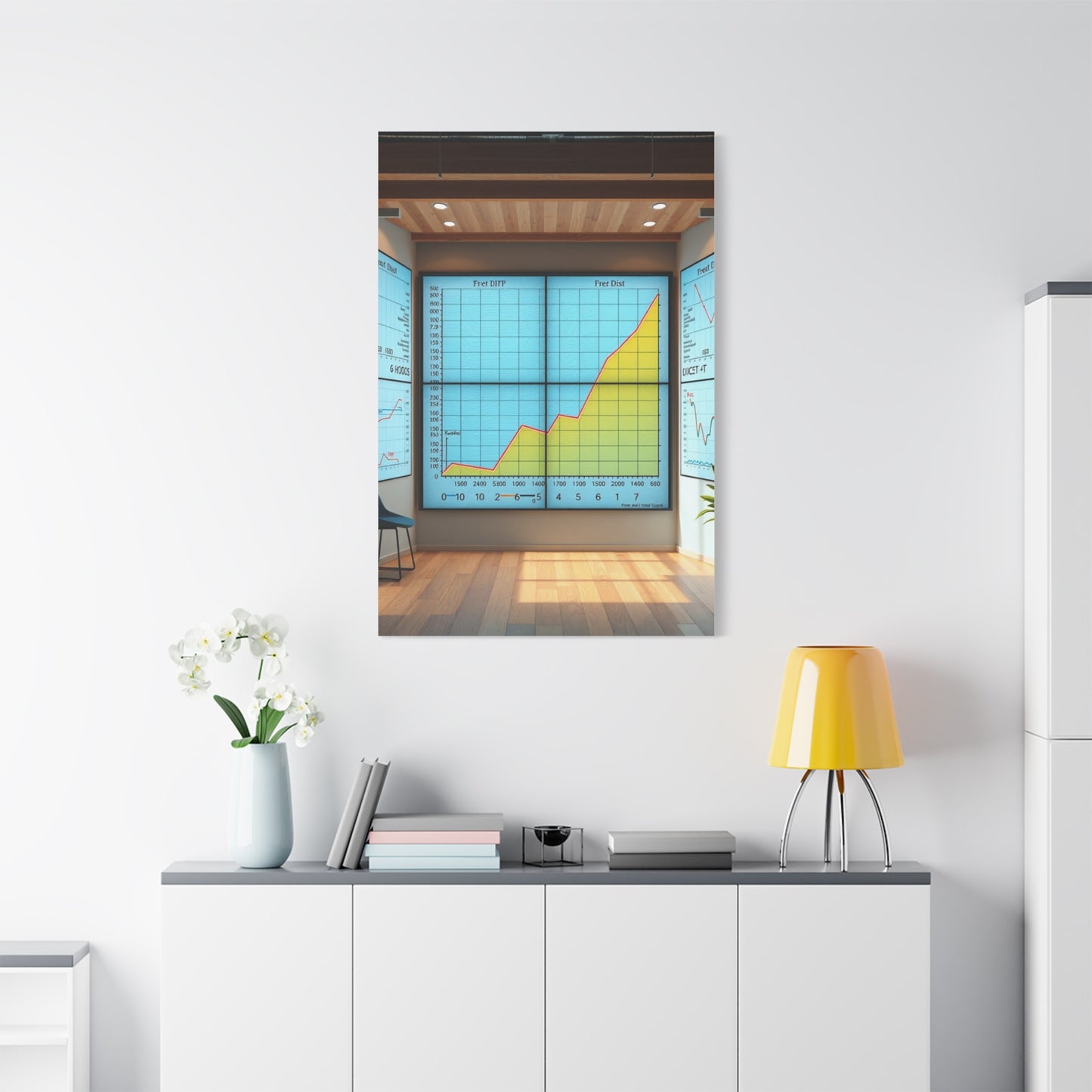 Vision Modern Math Art for Creative Spaces Art Wall Art & Canvas Print