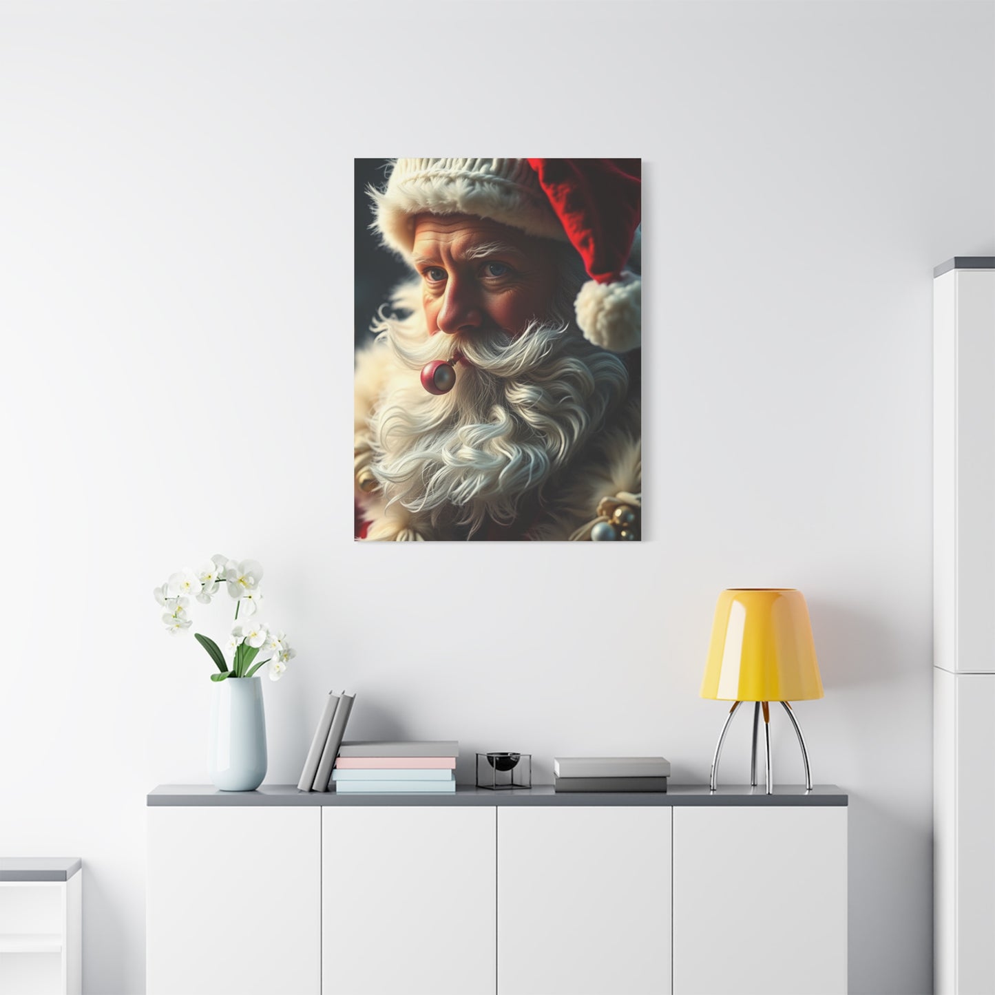 Santa Claus Art Supreme Canvas Wall Art & Canvas Print