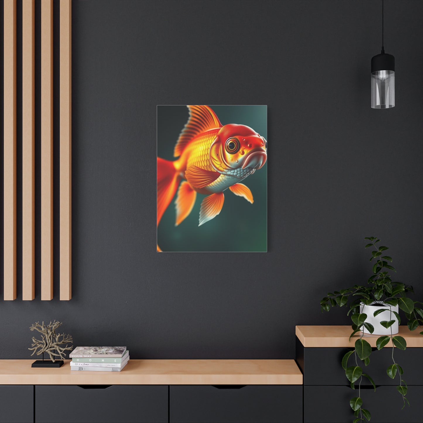 Goldfish Art Supreme Canvas Wall Art & Canvas Print