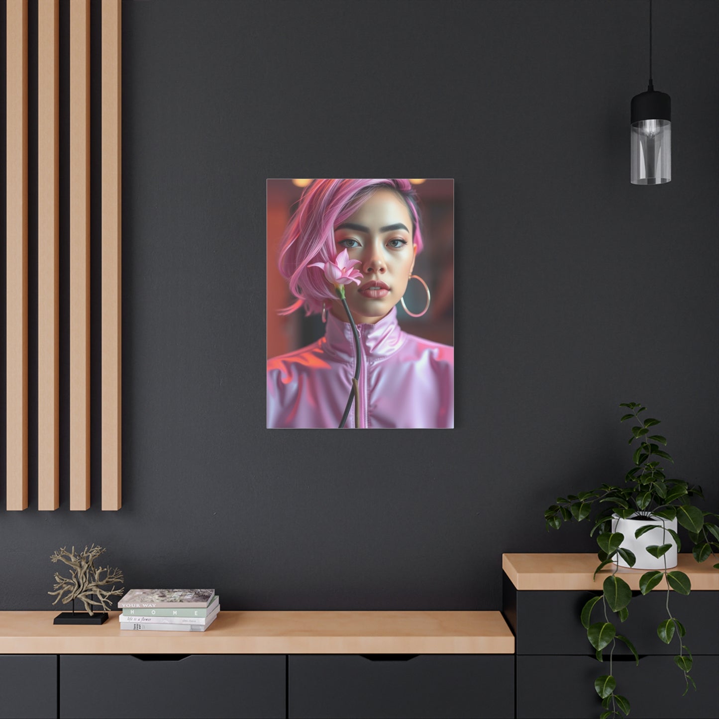 Petal Symphony Premium Canvas Wall Art & Canvas Print