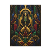 Neo Art Deco Jewel Geometry Wall Art & Canvas Print