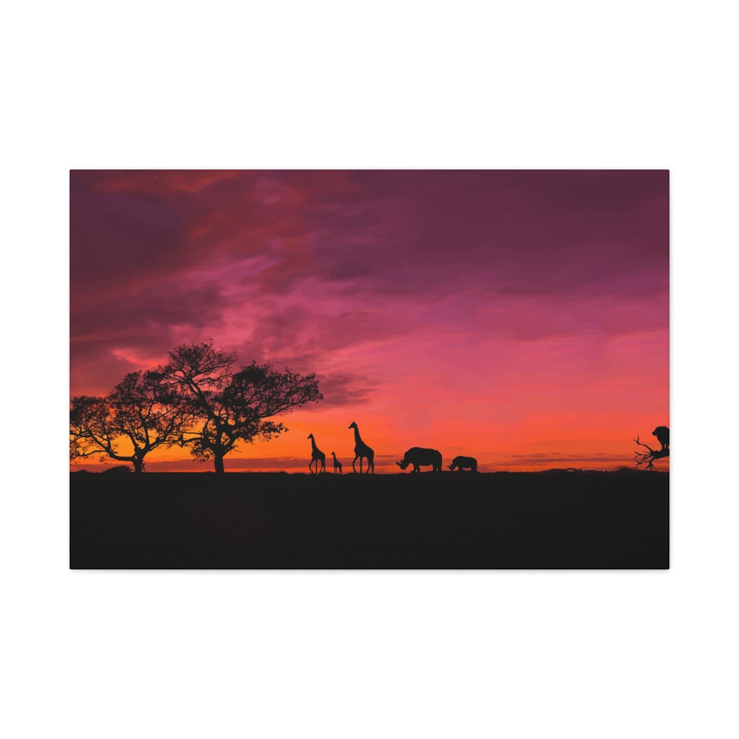 Dusk in the Wildlife Wall Art & Canvas Prints