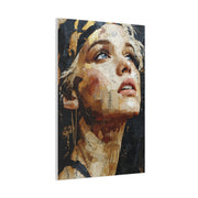 Golden Light Portrait Collage Wall Art & Canvas Print