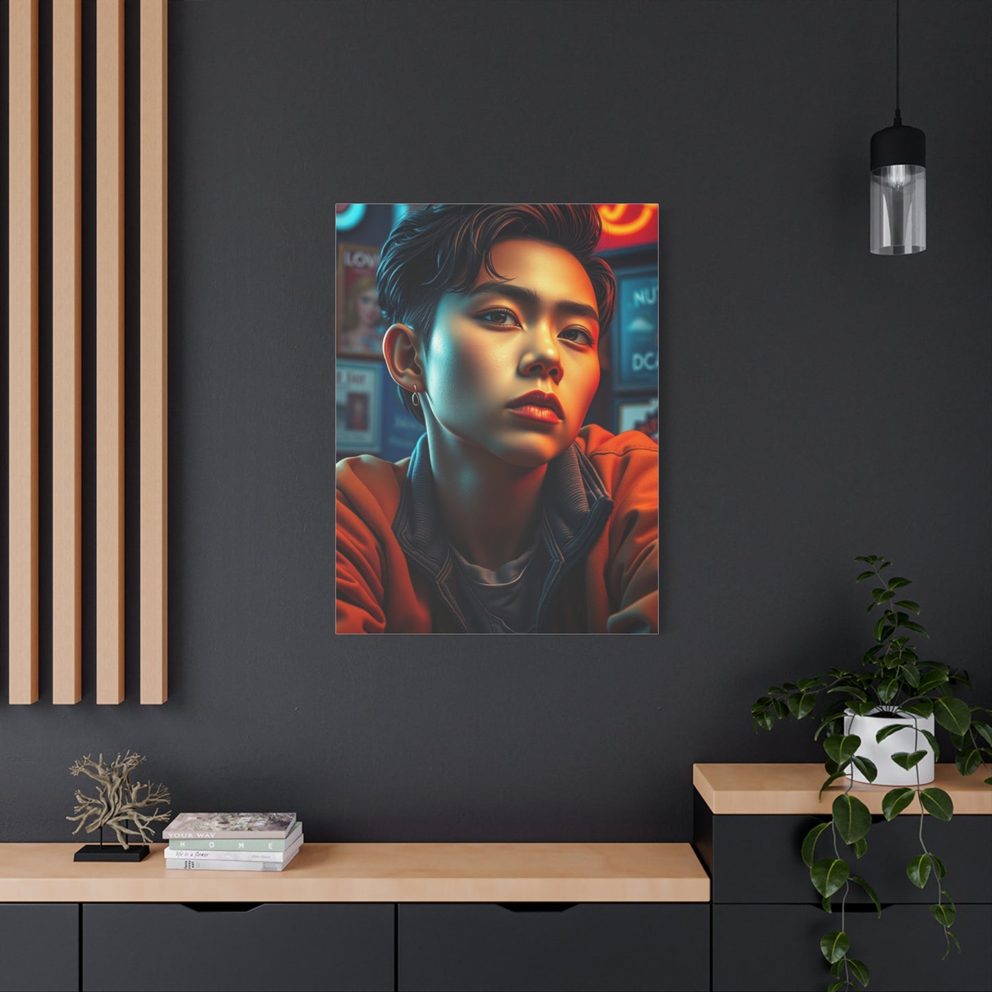 90’s Nostalgia Art Luxury Canvas Wall Art & Canvas Print
