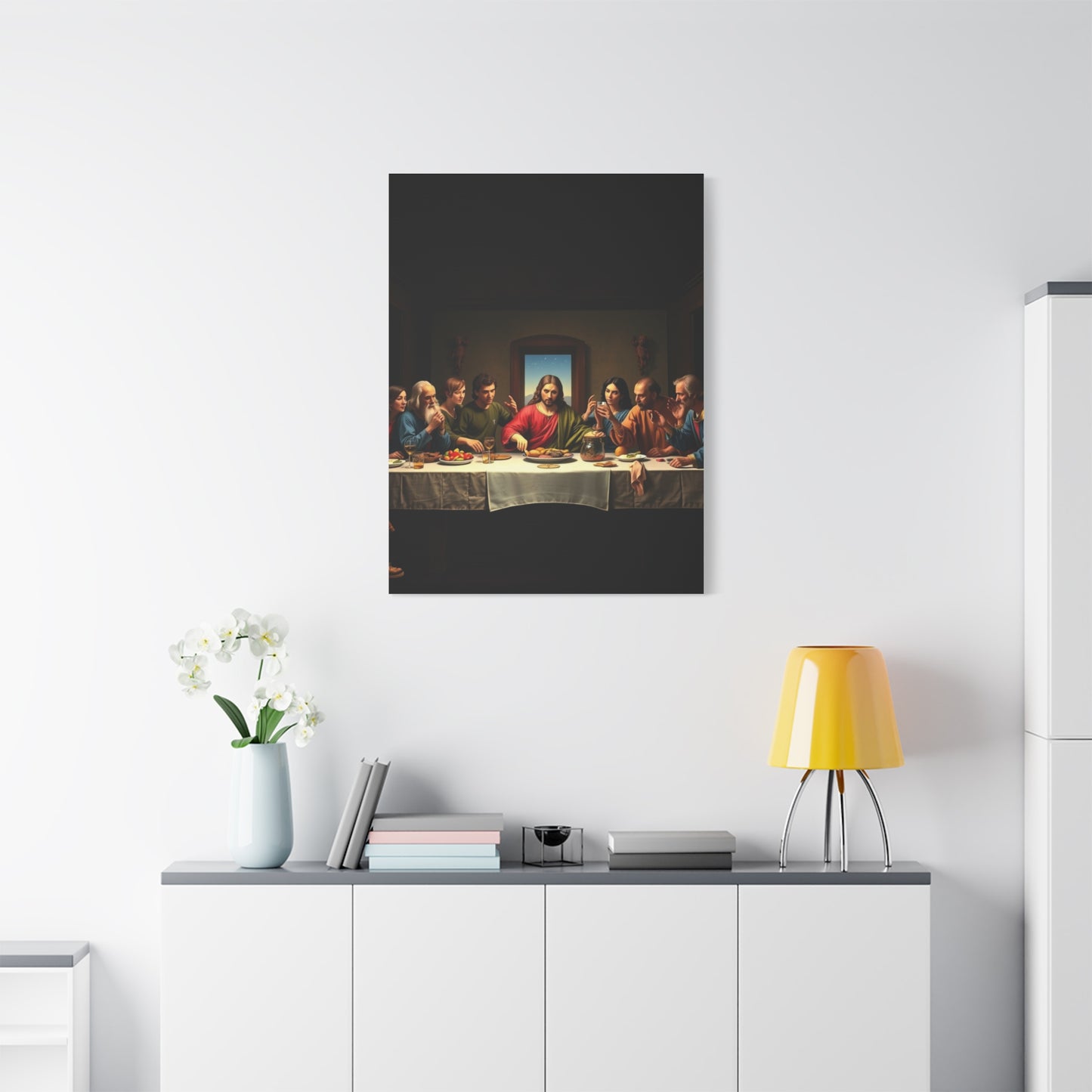 The Last Supper Art Canvas Art 1 Wall Art & Canvas Print