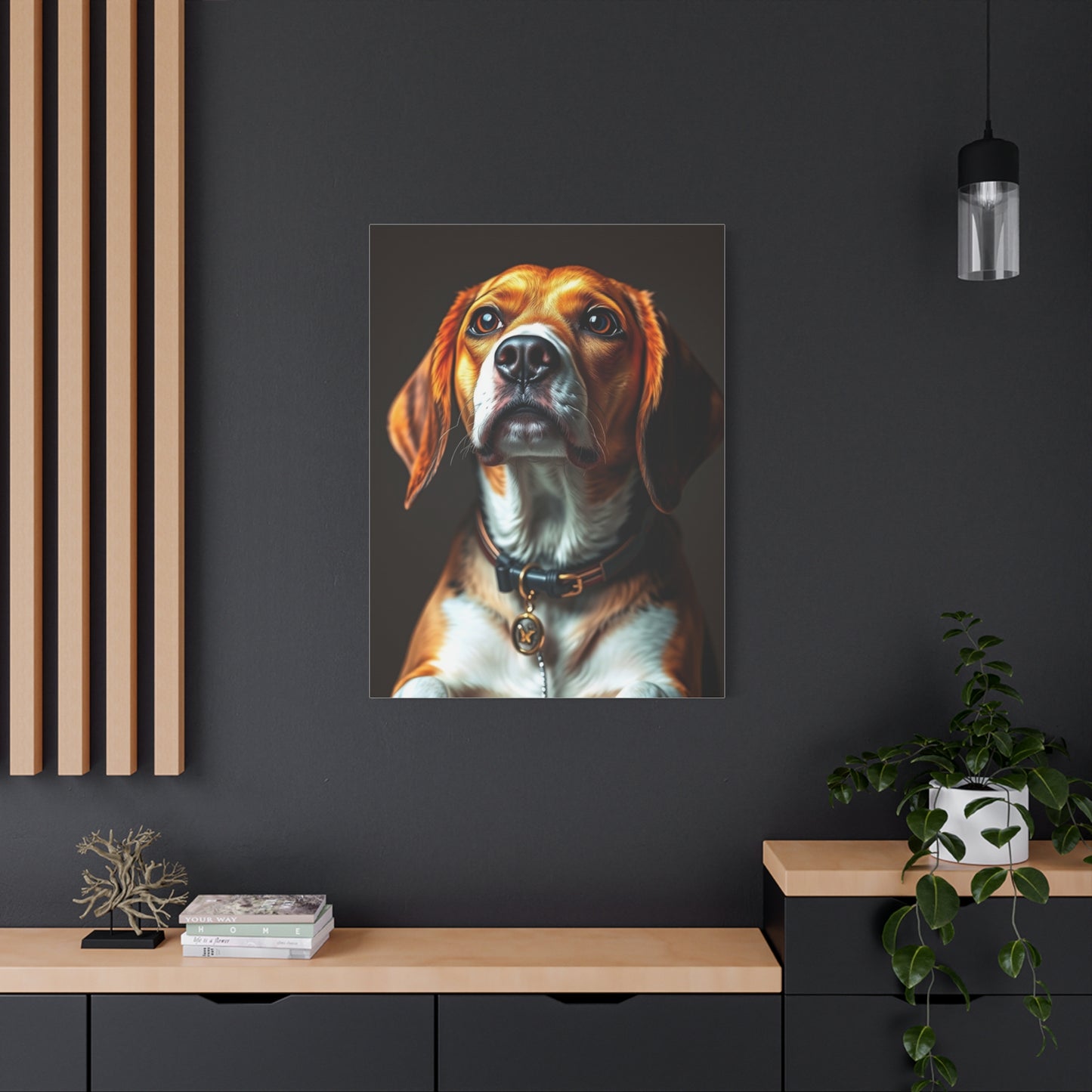Beagle Art Refined Canvas Wall Art & Canvas Print