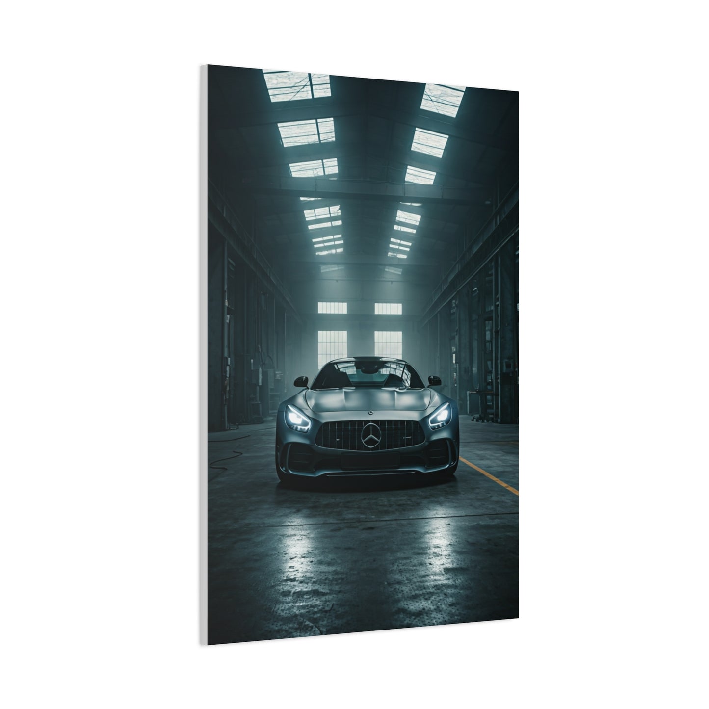 Mercedes AMG GT Mechanical Detailing Scene Wall Art & Canvas Prints