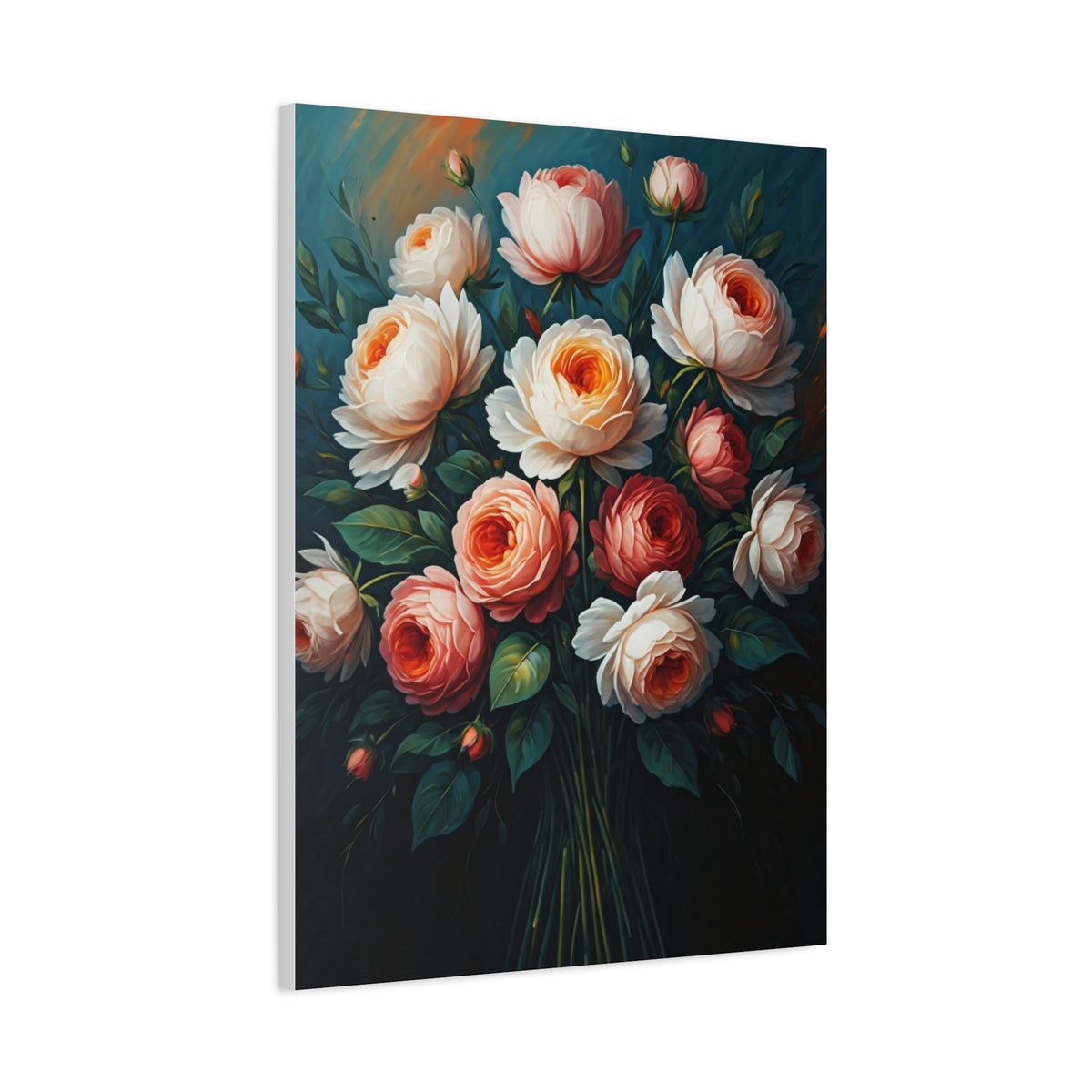 Blush Peony Elegance Wall Art & Canvas Print