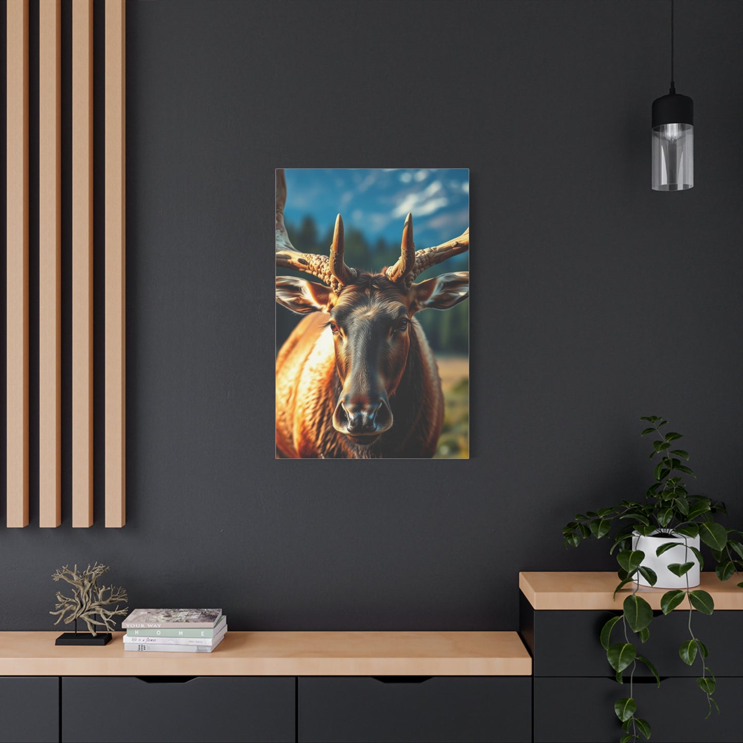 Supreme Elk Art Beautiful Collection Wall Art & Canvas Print
