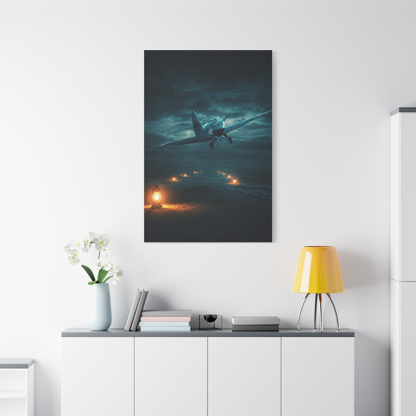 Storm Sky Night Flight Wall Art & Canvas Prints