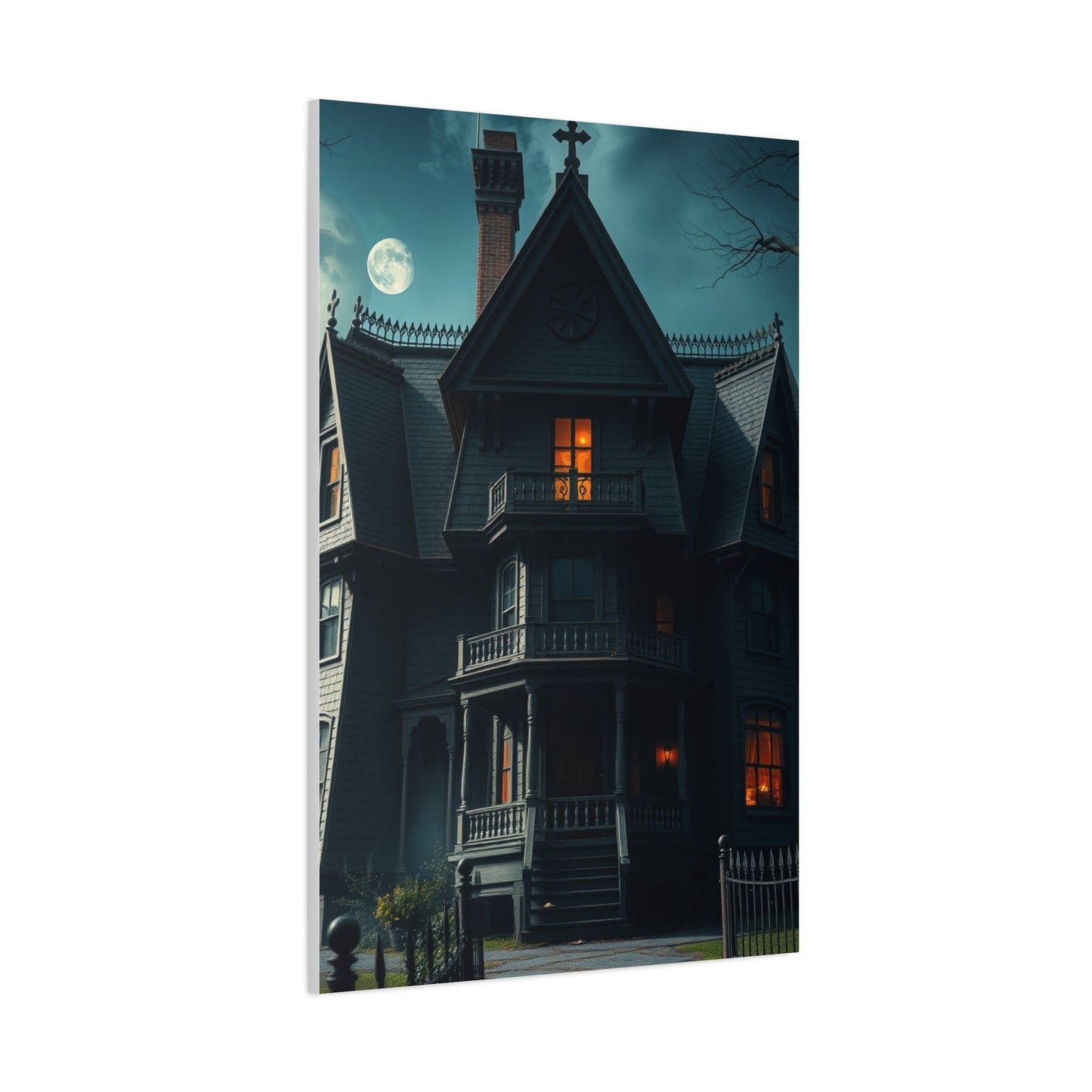 Collection Haunted House Art Art Wall Art & Canvas Print