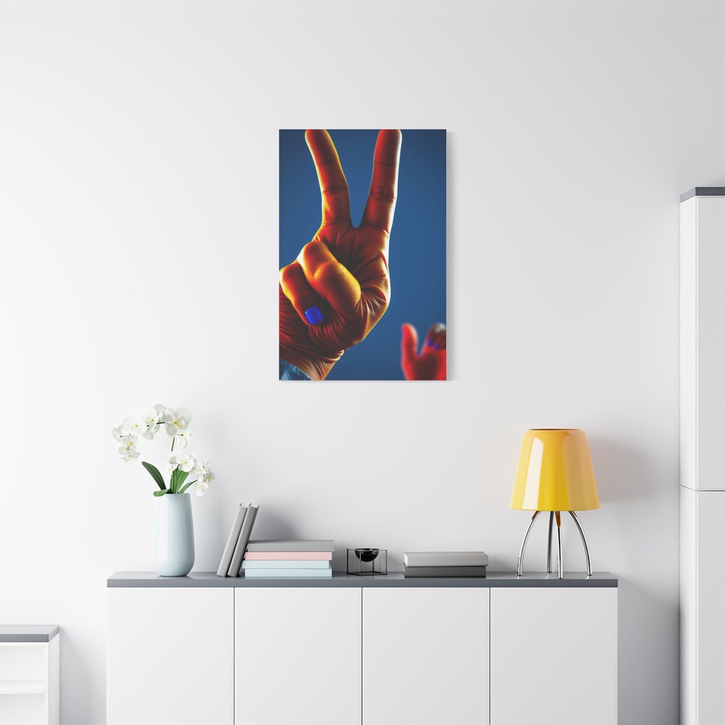 Peace Sign Art Supreme Canvas Wall Art & Canvas Print