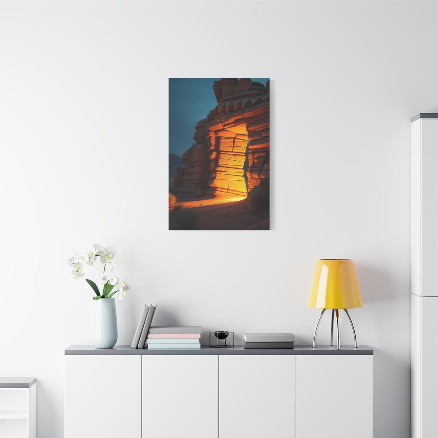 Golden Zenith Artwork Wall Art & Canvas Print