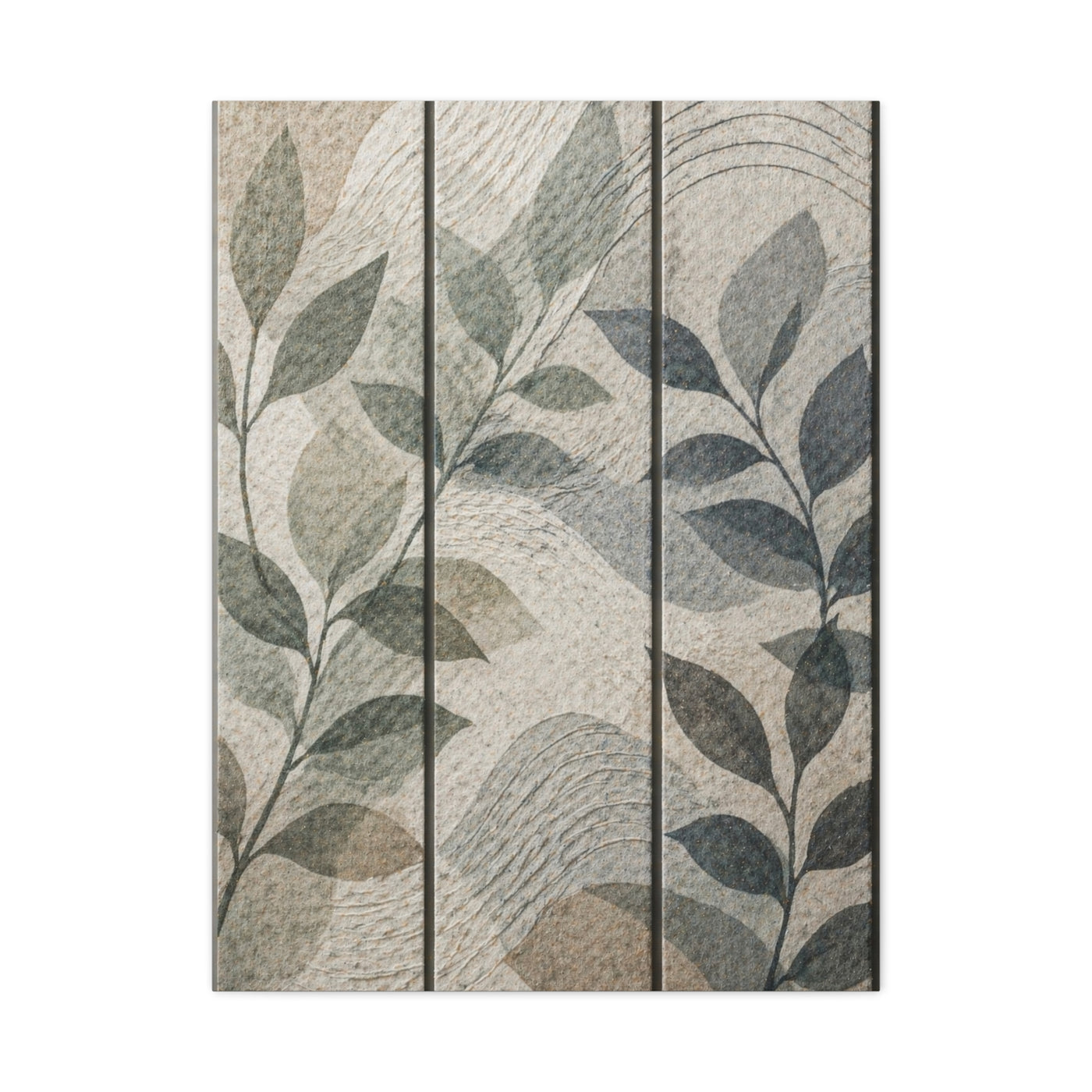 Botanical Acoustic Panel Triptych Wall Art & Canvas Print
