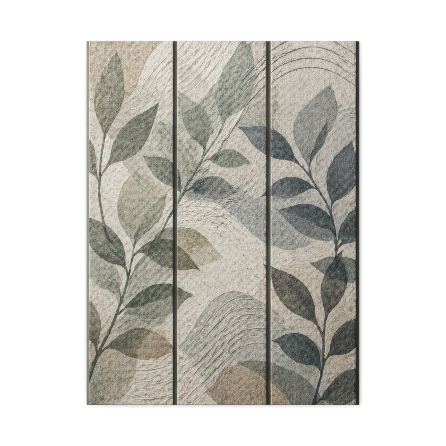 Botanical Acoustic Panel Triptych Wall Art & Canvas Print