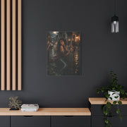 Venetian Moonlight Mermaid Mystery Wall Art & Canvas Print