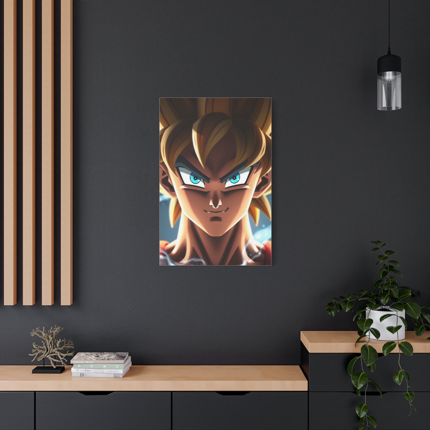 Epic Saiyan Reverie Canvas Art