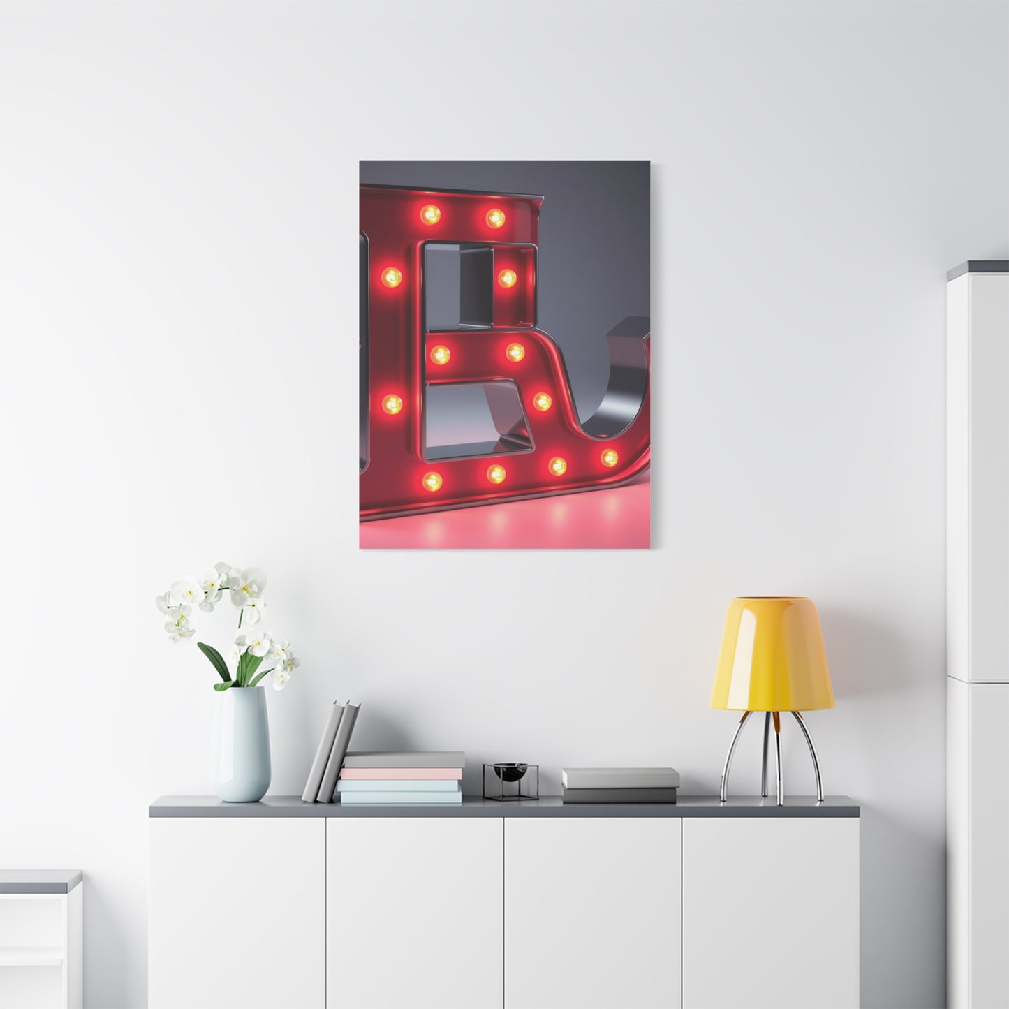 A Alphabet & Letter Art Premium Gallery Wall Art & Canvas Print