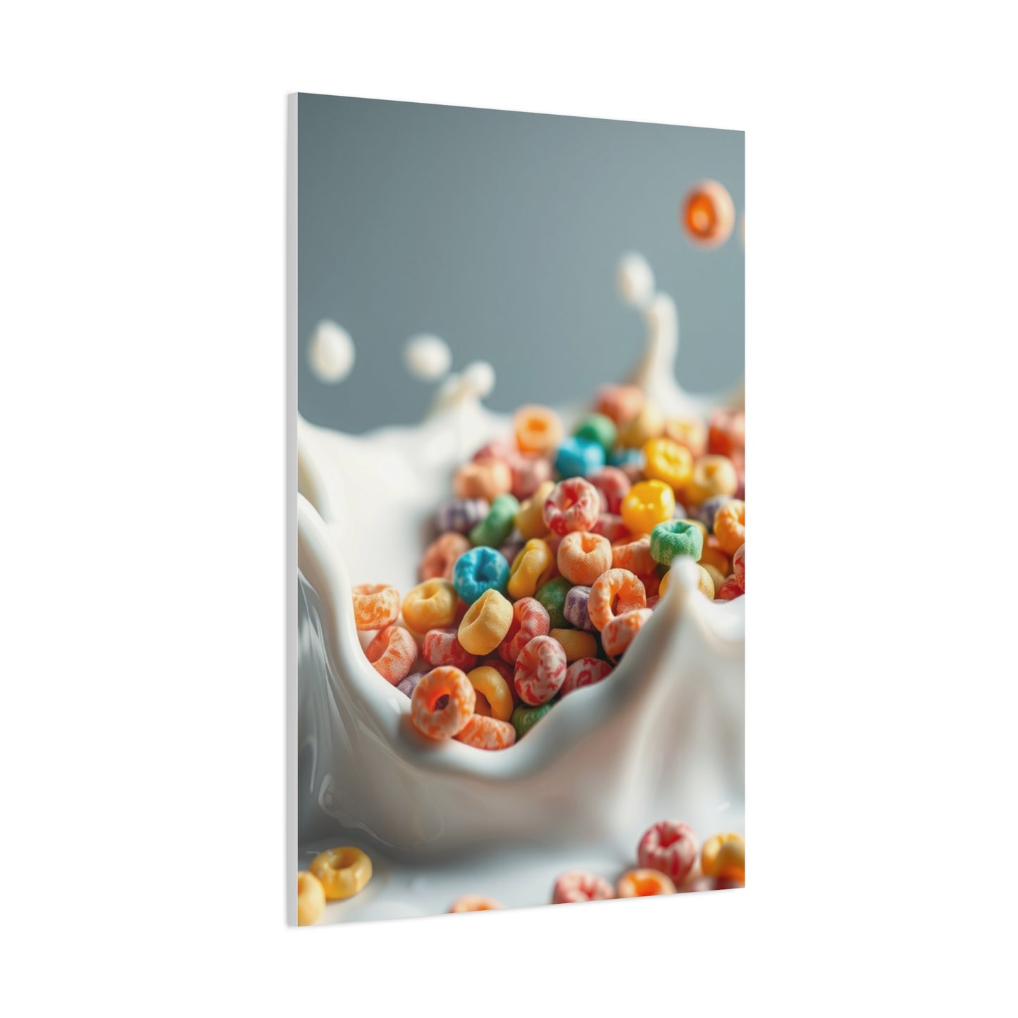 Gourmet Milk Cascade Canvas Wall Art & Canvas Print
