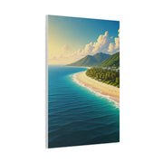 Tropical Coastline Bay Panorama Wall Art & Canvas Prints