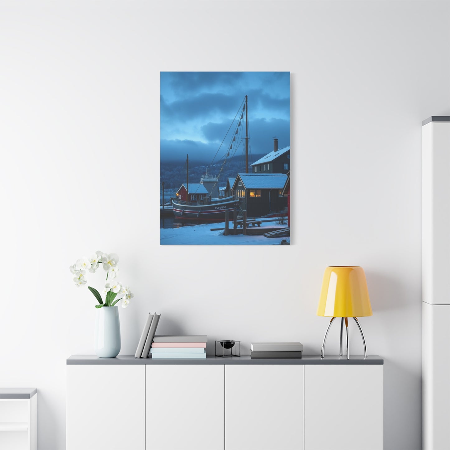 Scandic Tranquil Tapestry Wall Art & Canvas Print