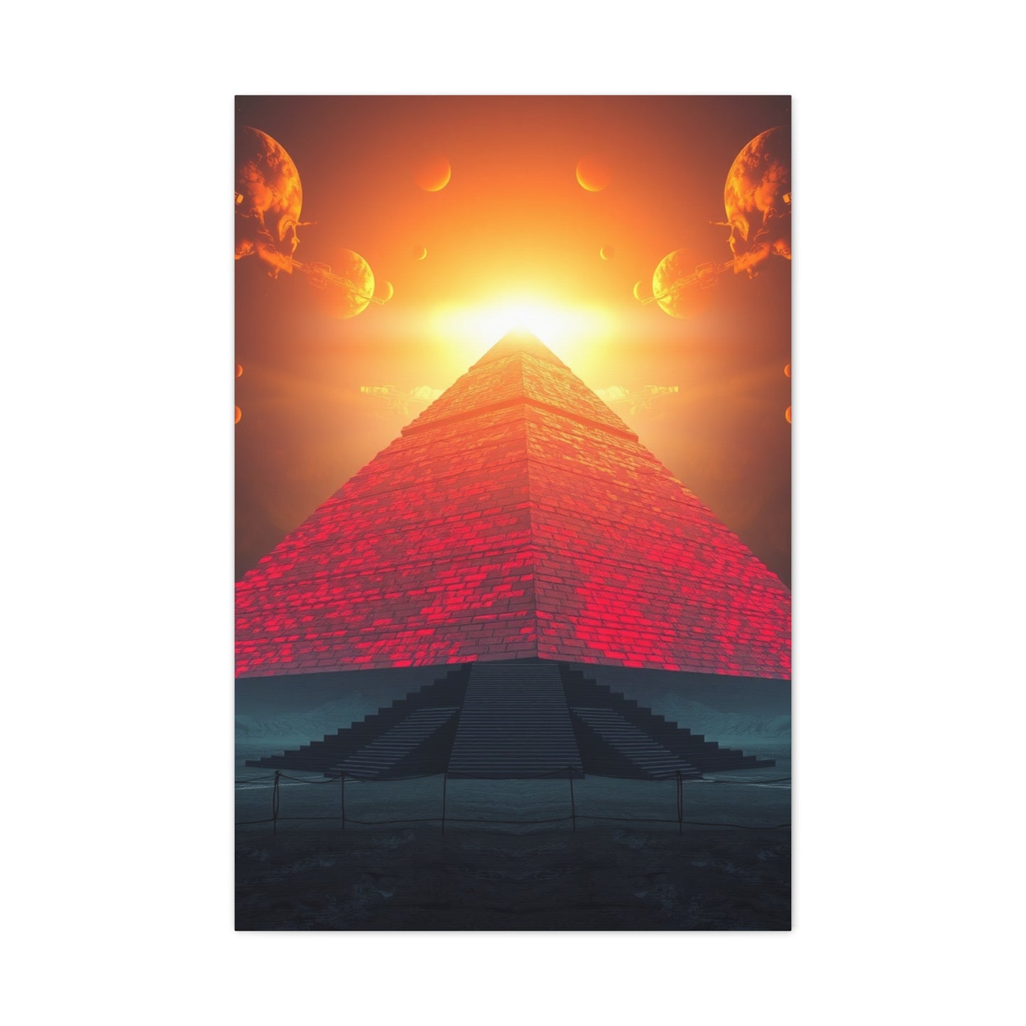 Pyramid Art Canvas Art 9 Wall Art & Canvas Print