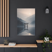Zen Torii Reflection Wall Art & Canvas Print