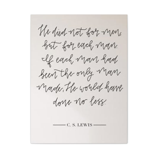 C. S. Lewis Quote Wall Art & Canvas Prints