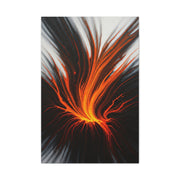 Fiery Energy Surge Abstract Wall Art & Canvas Prints