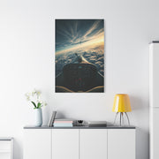 Pilot’s View Above the Cloud Sea Wall Art & Canvas Prints