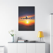 Sunset Horizon Flight Triumph Wall Art & Canvas Prints