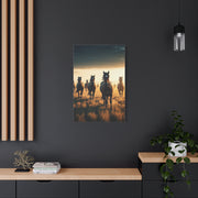 Wild Horses at Dawn Wall Art & Canvas Prints