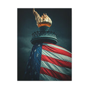 Torch of Liberty Patriotic Monument Wall Art & Canvas Prints