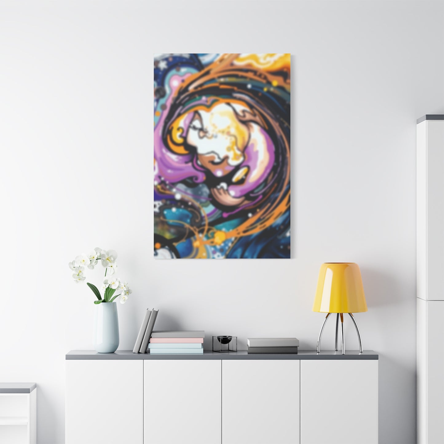 Mystical Expressionist Canvas Wall Art & Canvas Print