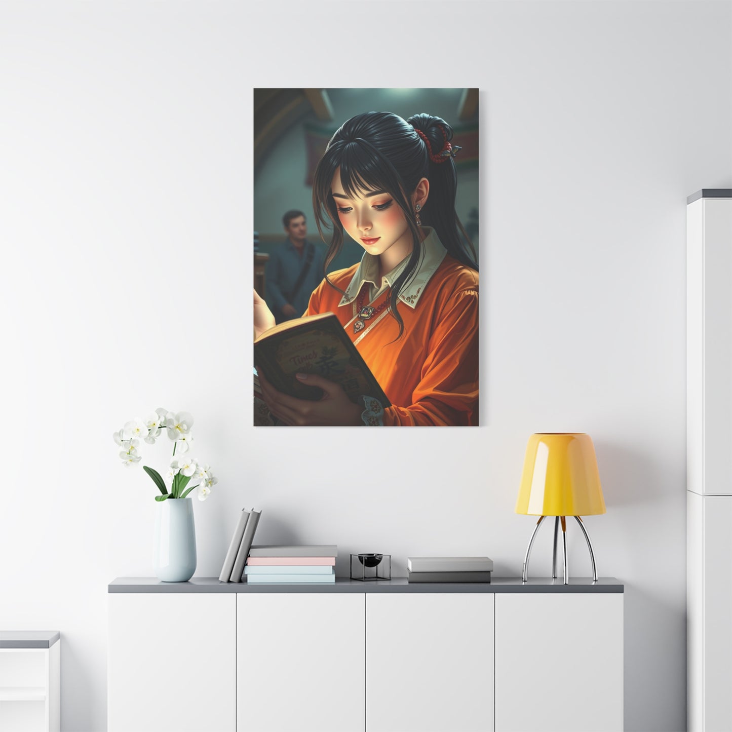 Supreme Reading Wall Art Beautiful Collection Wall Art & Canvas Print