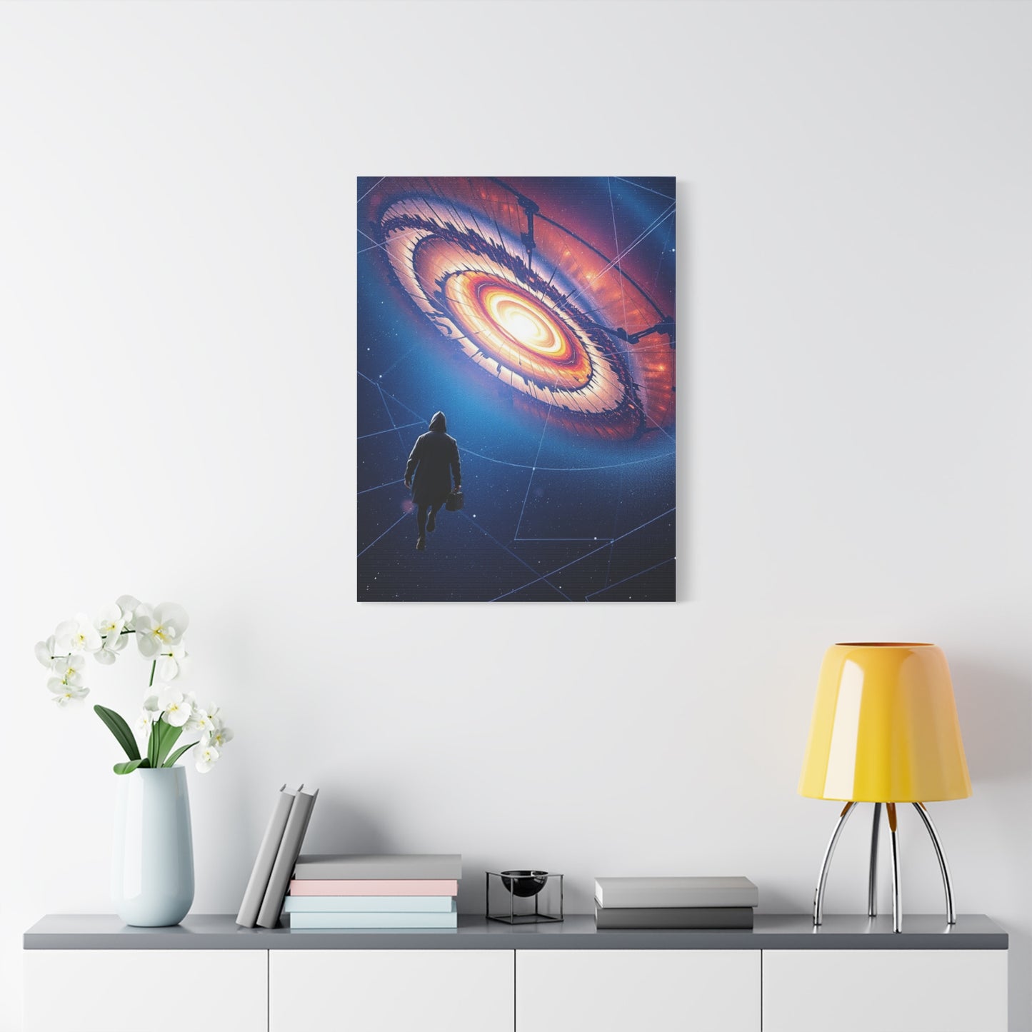 Ethereal Galaxy Impression Wall Art & Canvas Print