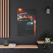 Audi R8 V10 Plus Downtown Night Drive Wall Art & Canvas Prints