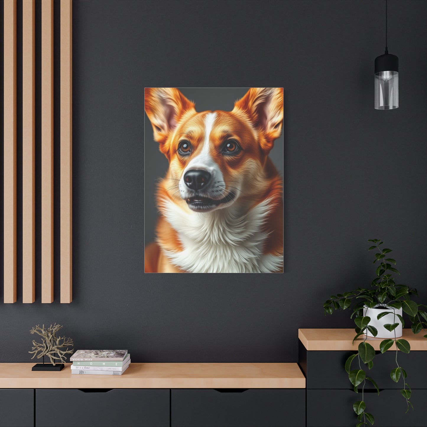 Corgi Dog Art Canvas Art 1 Wall Art & Canvas Print