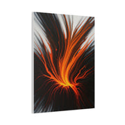 Fiery Energy Surge Abstract Wall Art & Canvas Prints