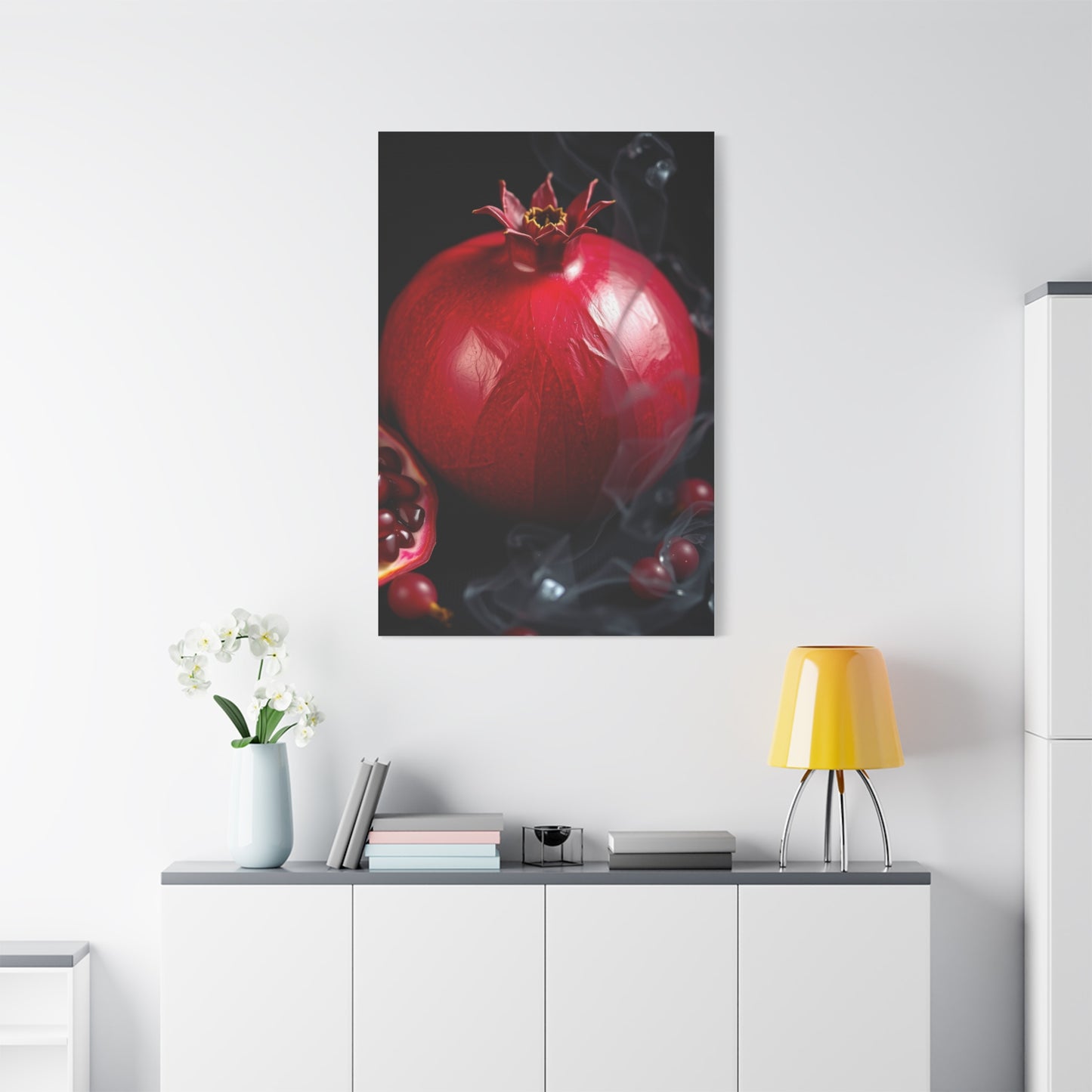 Deep Scarlet Enchantment Wall Art & Canvas Print