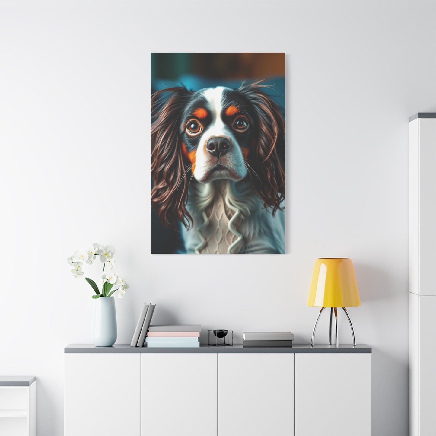 Cavalier King Charles Spaniels Art Supreme Canvas Wall Art & Canvas Print