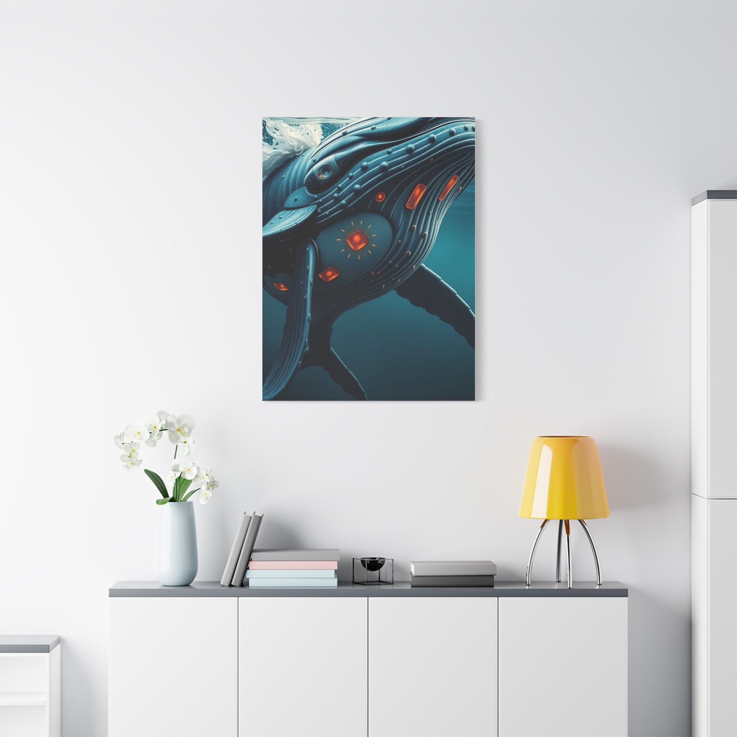 Vision Whale Art Art Wall Art & Canvas Print