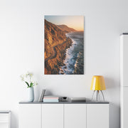 Winding Coastal Highway Above Ocean Cliffs Wall Art & Canvas Print