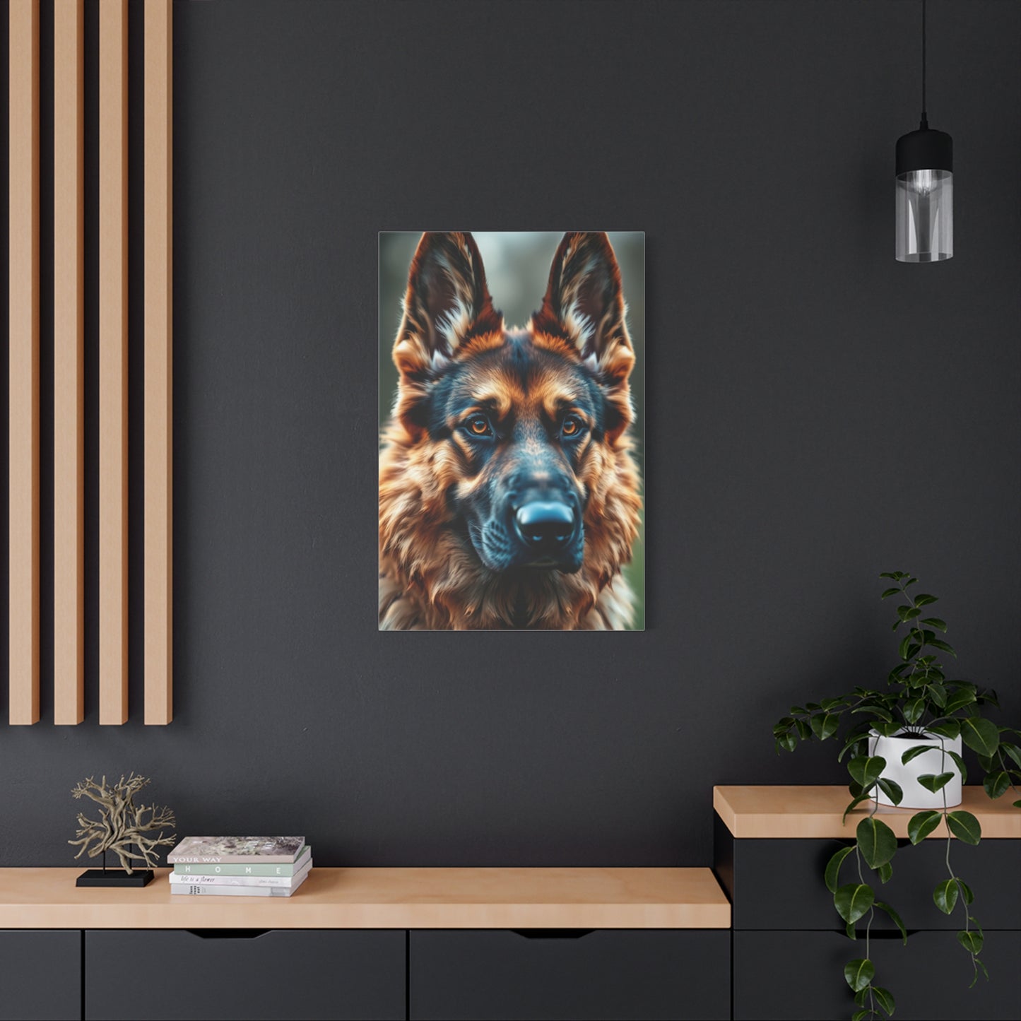 Collection German Shepherd Art Art Wall Art & Canvas Print