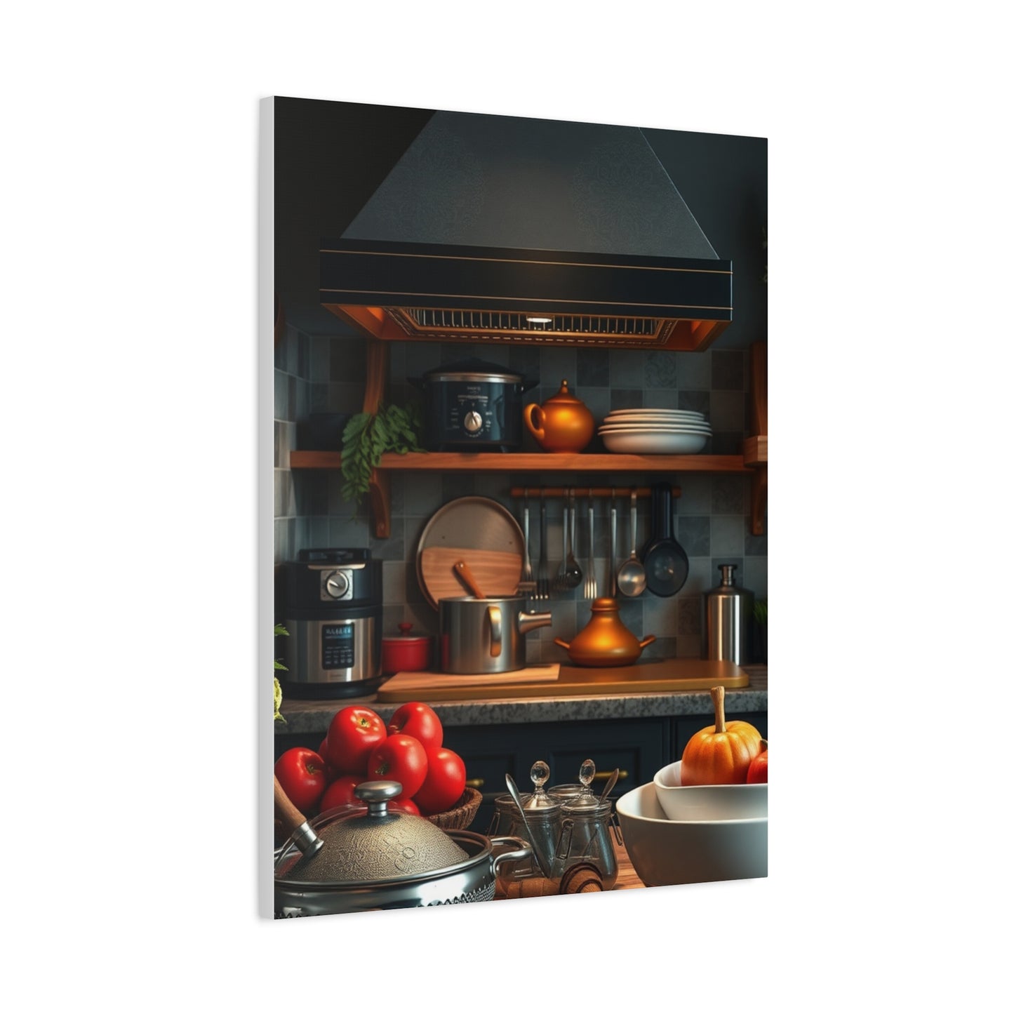 Gastronomic Artistry Display Wall Art & Canvas Print
