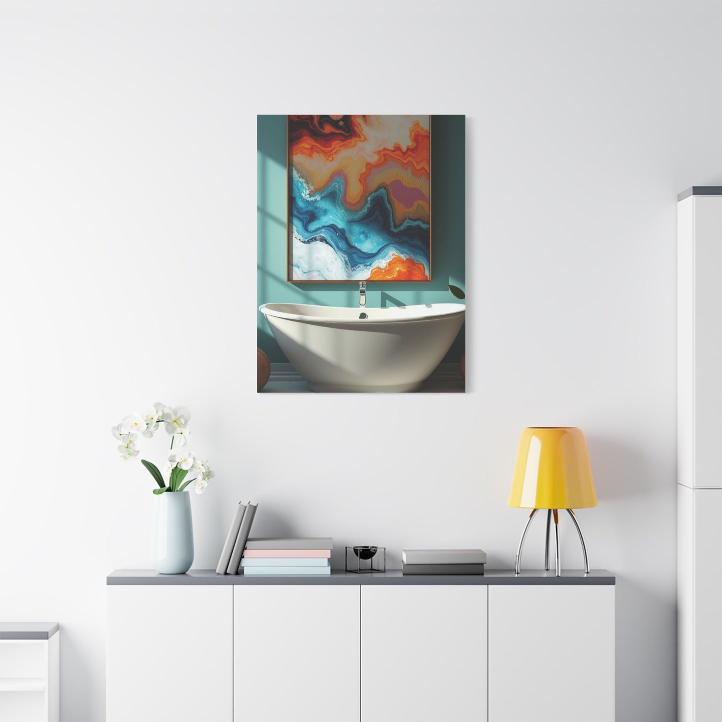 Lavish Spa Wall Elegance Wall Art & Canvas Print
