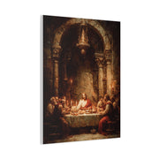 The Last Supper Candlelit Gathering Wall Art & Canvas Print